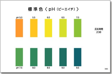 パックテスト pH