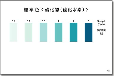 パックテスト 硫化物(硫化水素)